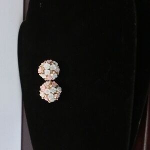 Floral Cluster Earrings.